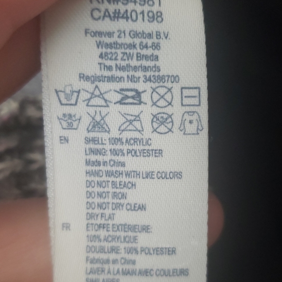 Gray Knit Cardigan - Picture 3 of 5